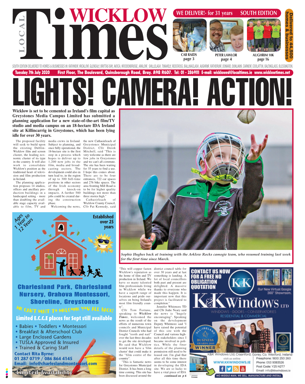 Wicklow Times South 07 07 20