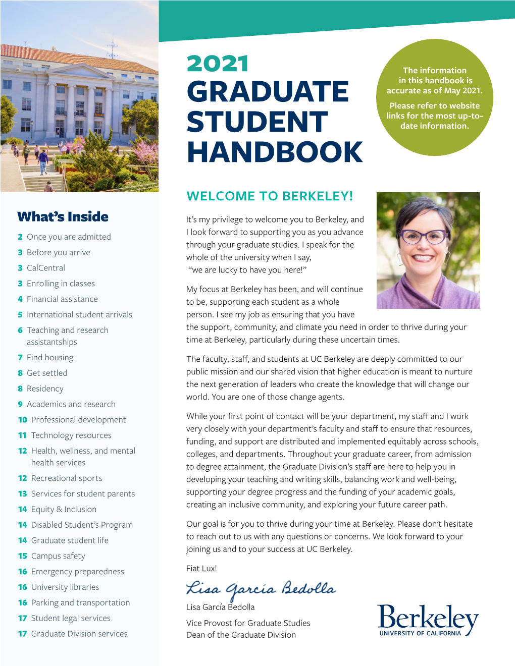 2021 Graduate Student Handbook