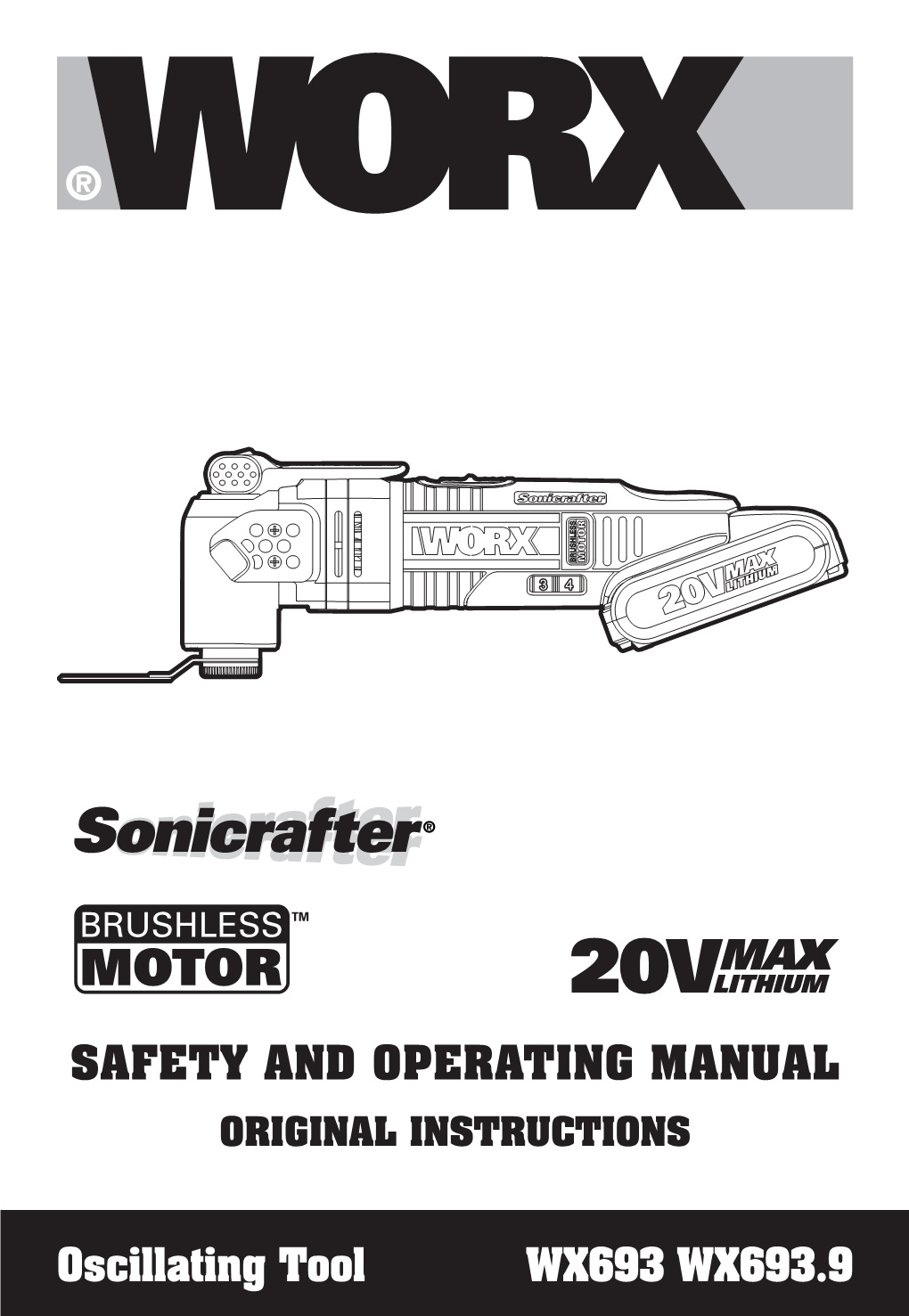 Safety and Operating Manual Original Instructions