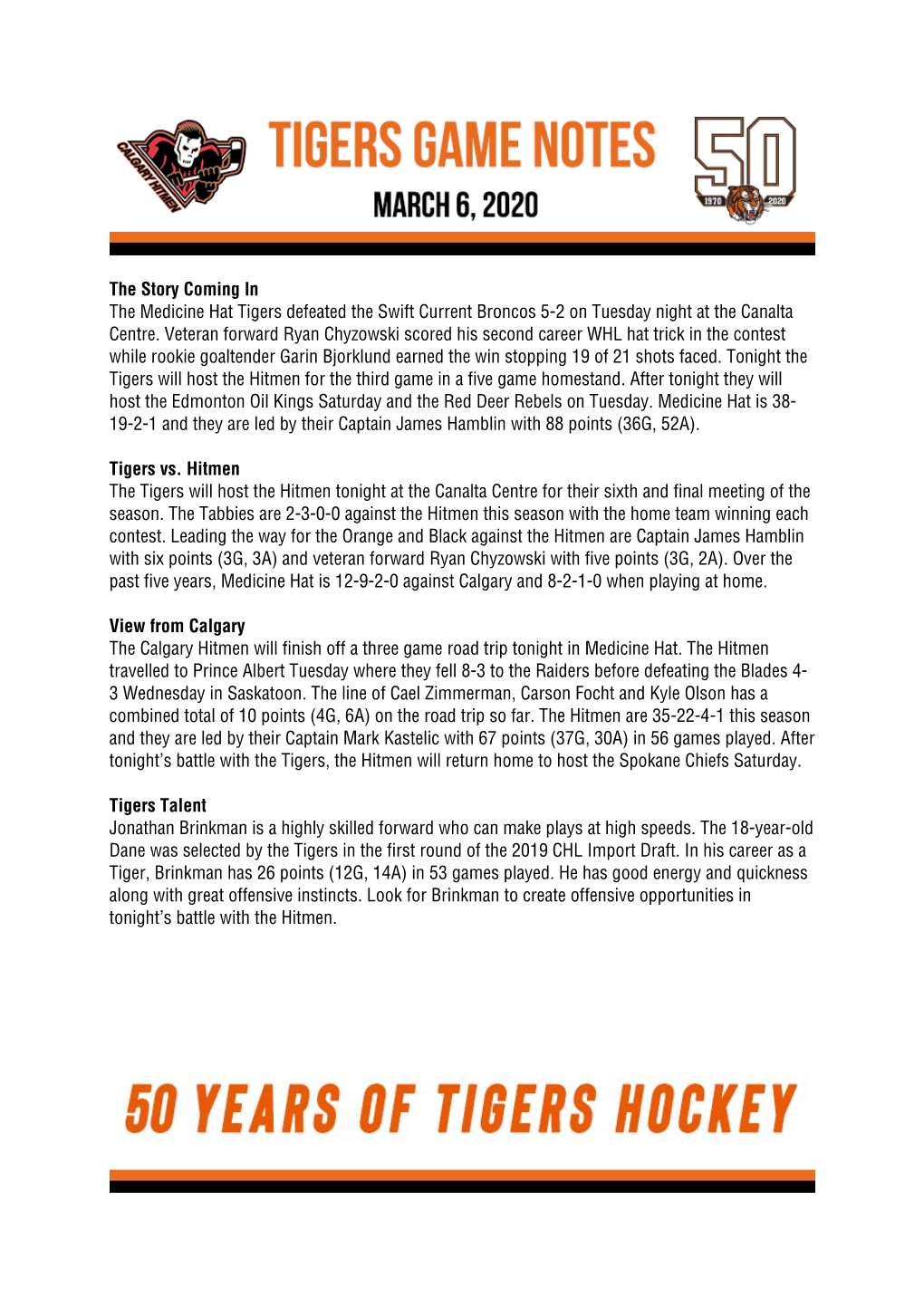 2020.03.06 MH Game Notes