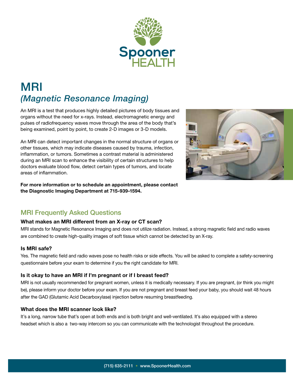 Magnetic Resonance Imaging