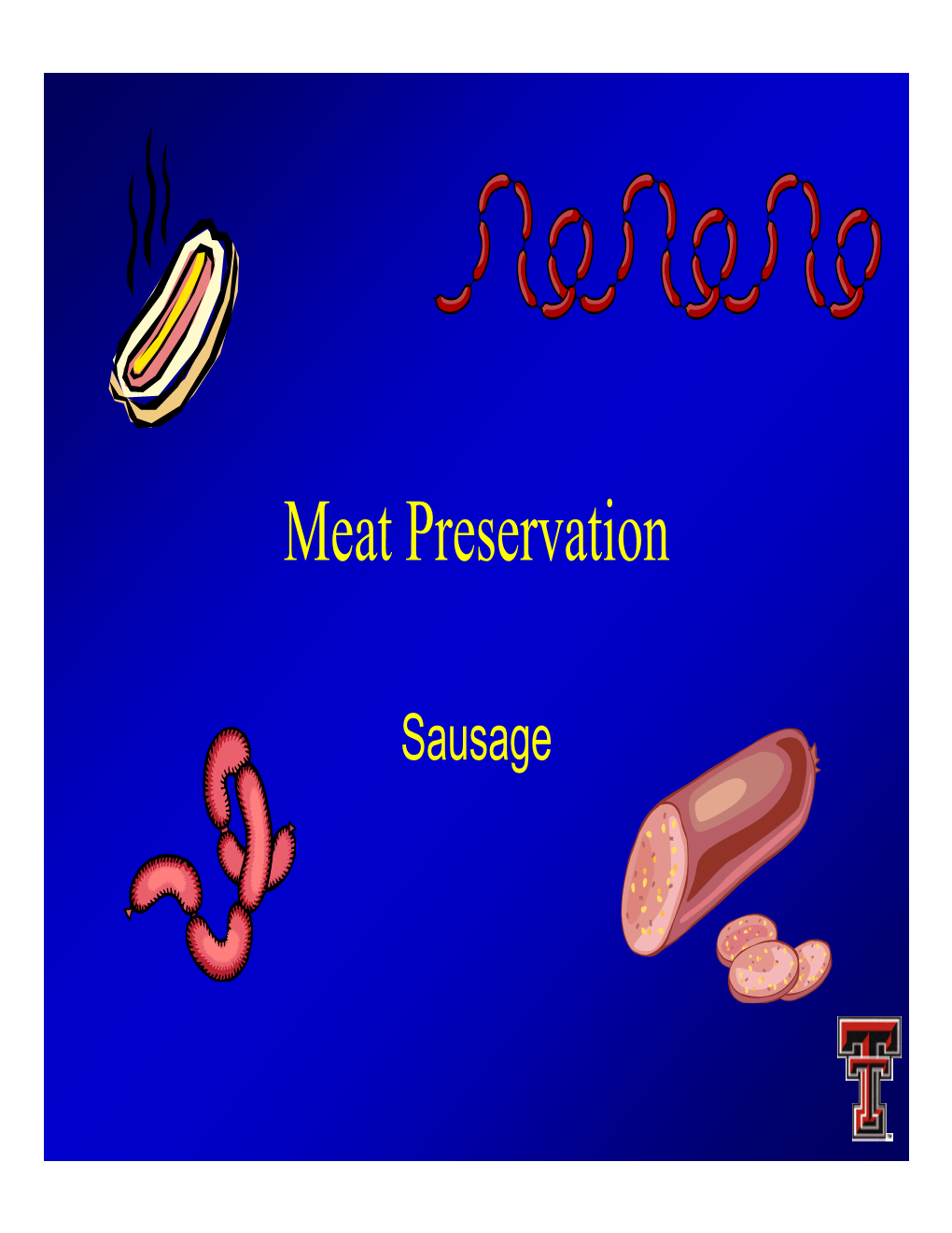 Meat Preservation