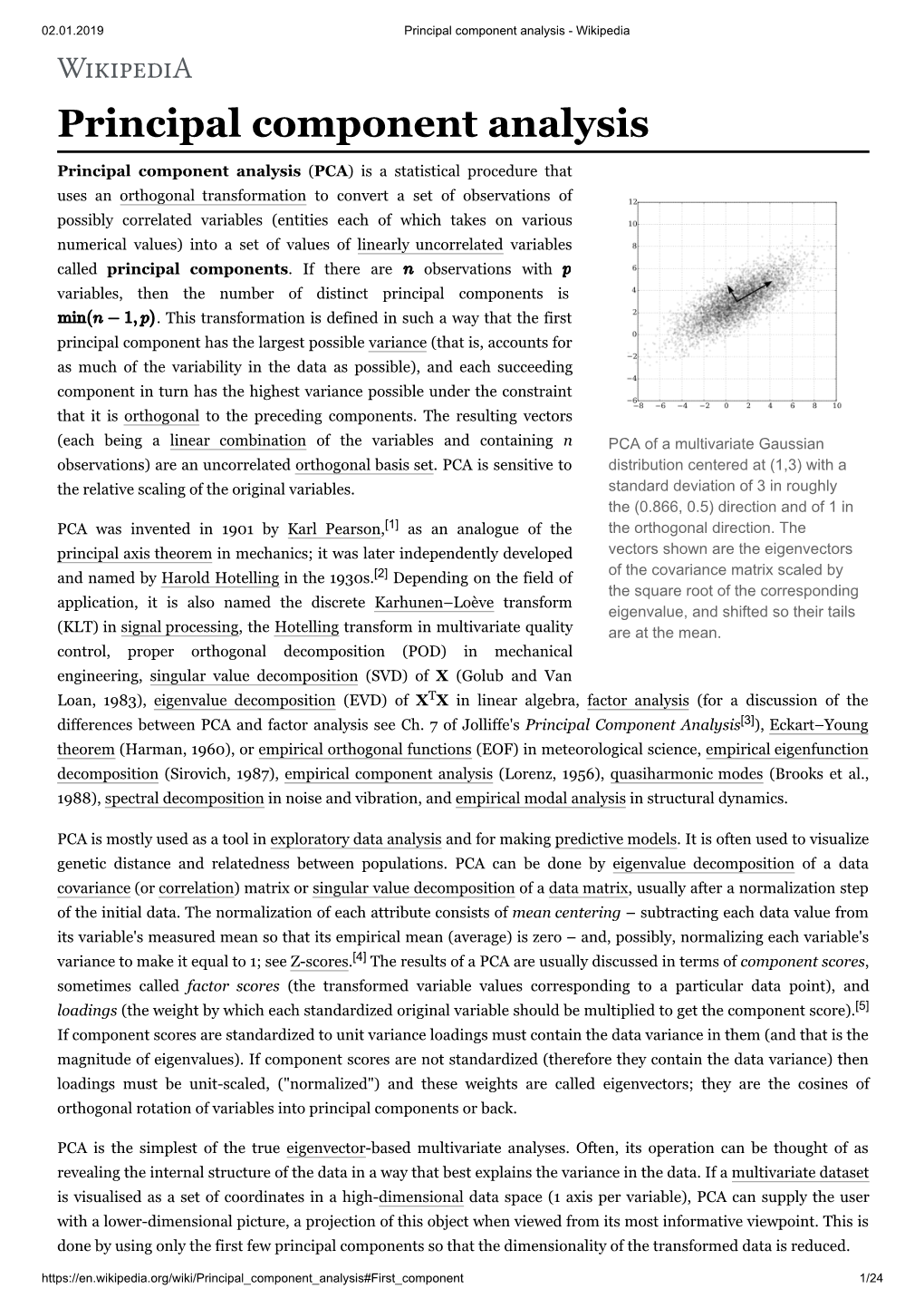 Principal Component Analysis