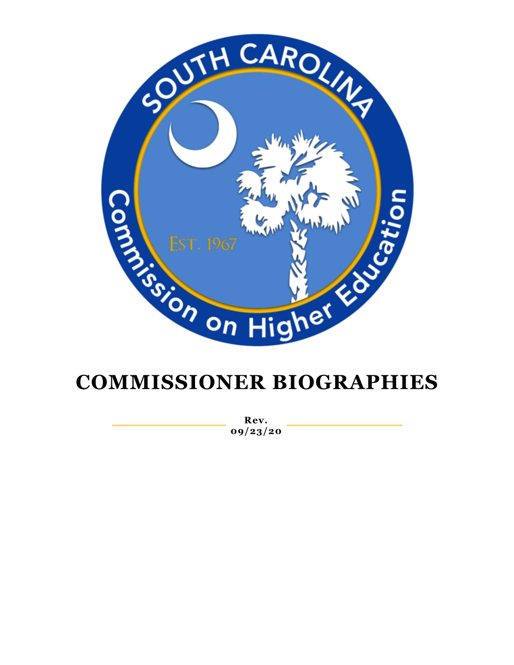 Commissioner Biographies