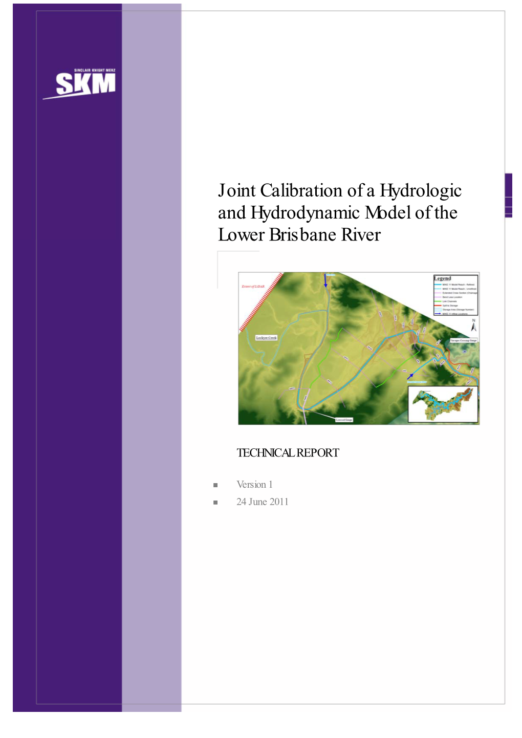 Joint Calibration of a Hydrologic and Hydrodynamic Model of the Lower Brisbane River