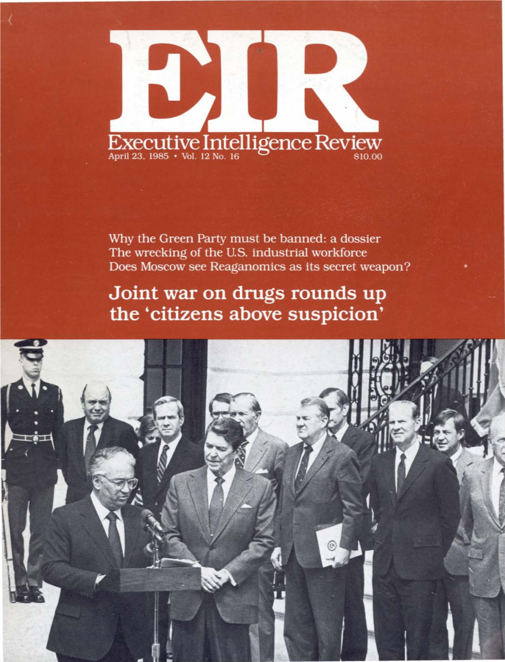 Executive Intelligence Review, Volume 12, Number 16, April 23, 1985