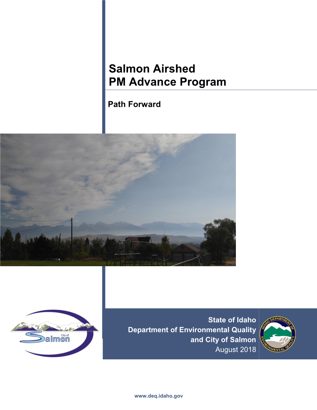 Salmon Airshed PM Advance Program