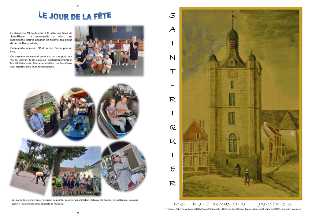 Bulletin Municipal Saint-Riquier 2021