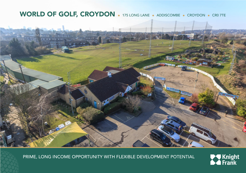 World of Golf, Croydon 175 Long Lane Addiscombe