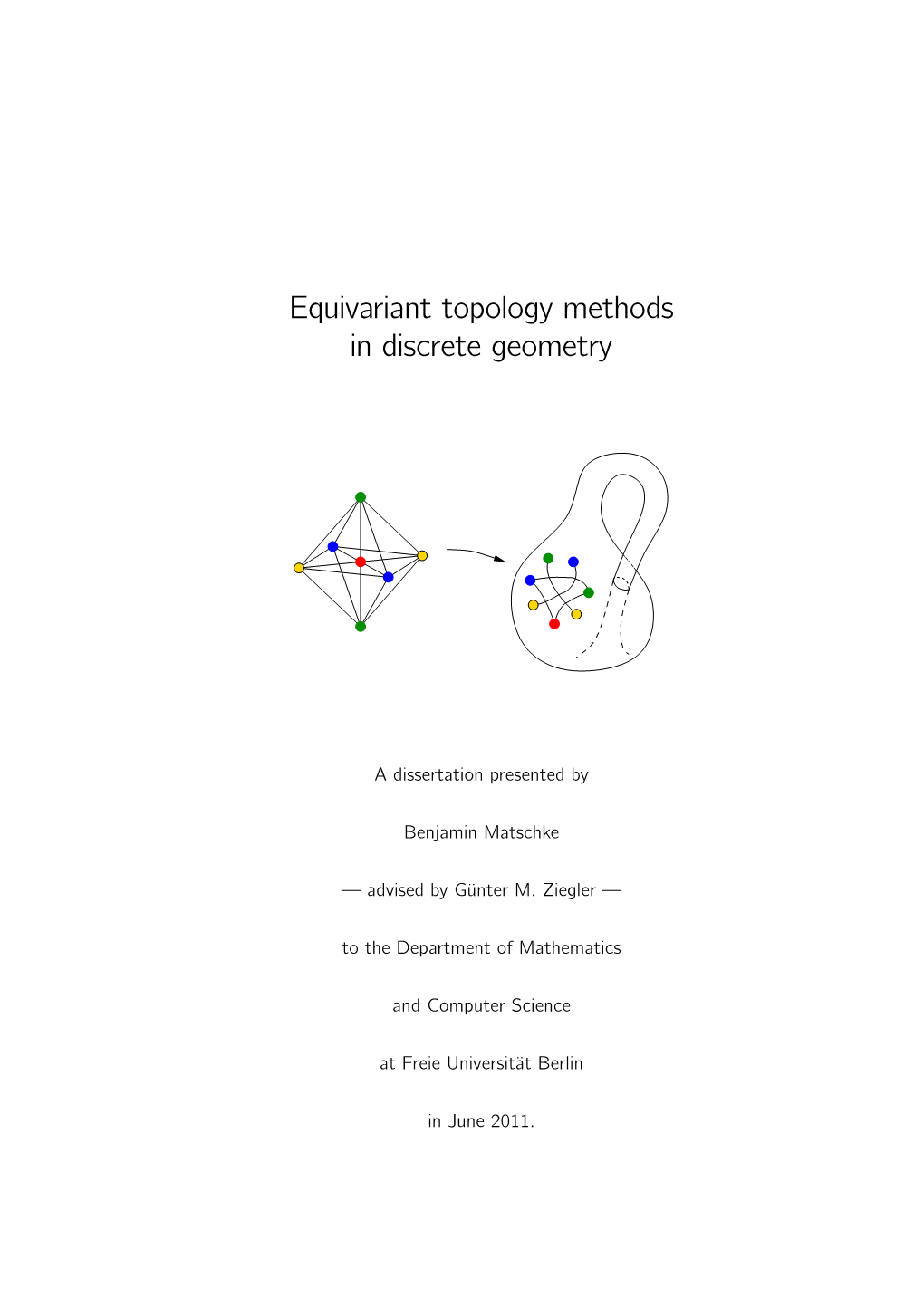 Equivariant Topology Methods in Discrete Geometry