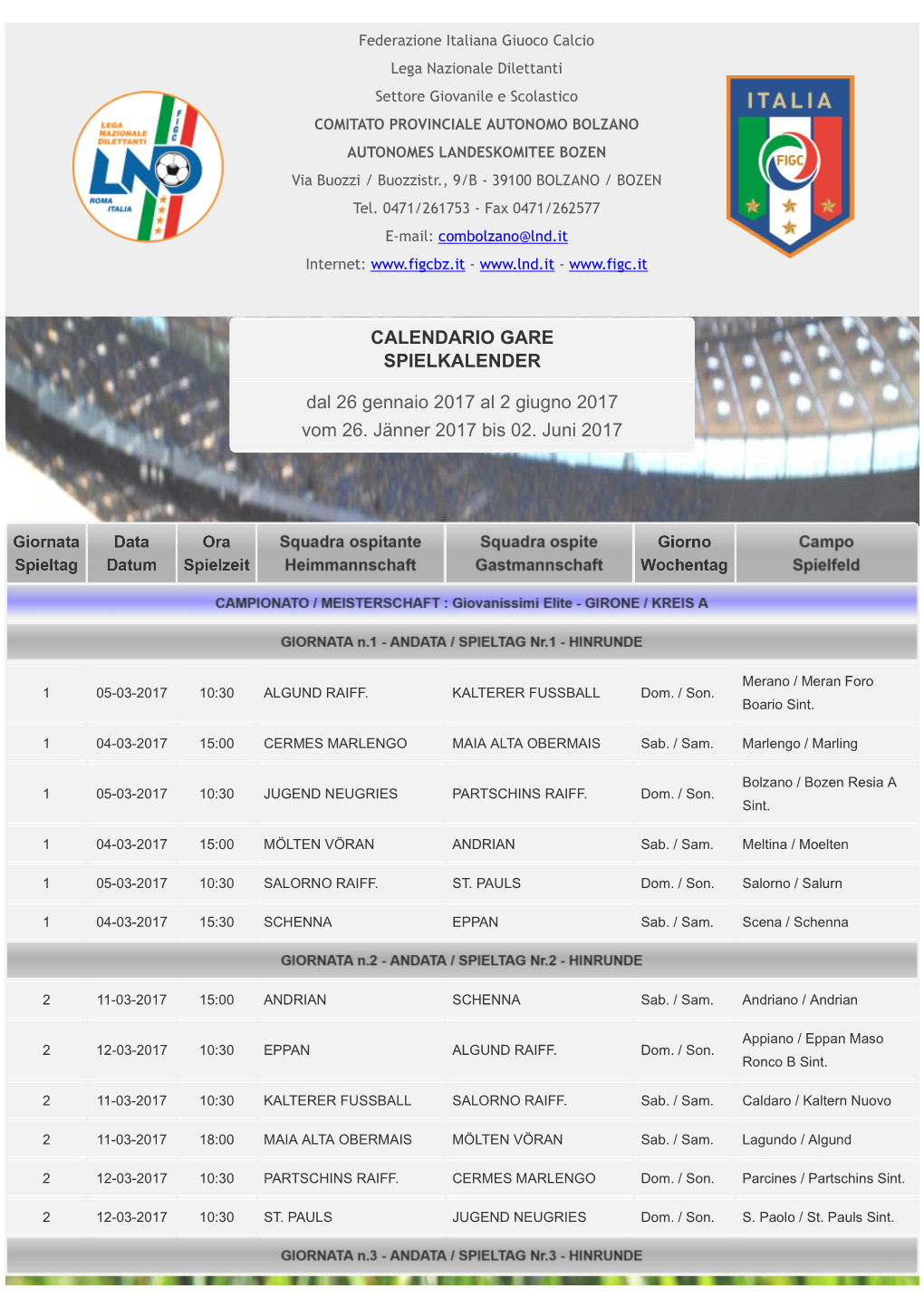 FIGC Bolzano-Bozen