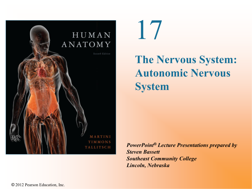 Autonomic Nervous System