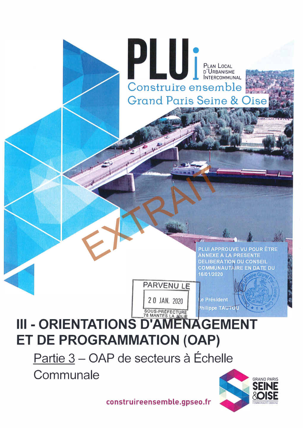 Ill - ORIENTATIONS D'a GEMENT ET DE PROGRAMMATION (OAP) Partie 3 - OAP De Secteurs À Échelle