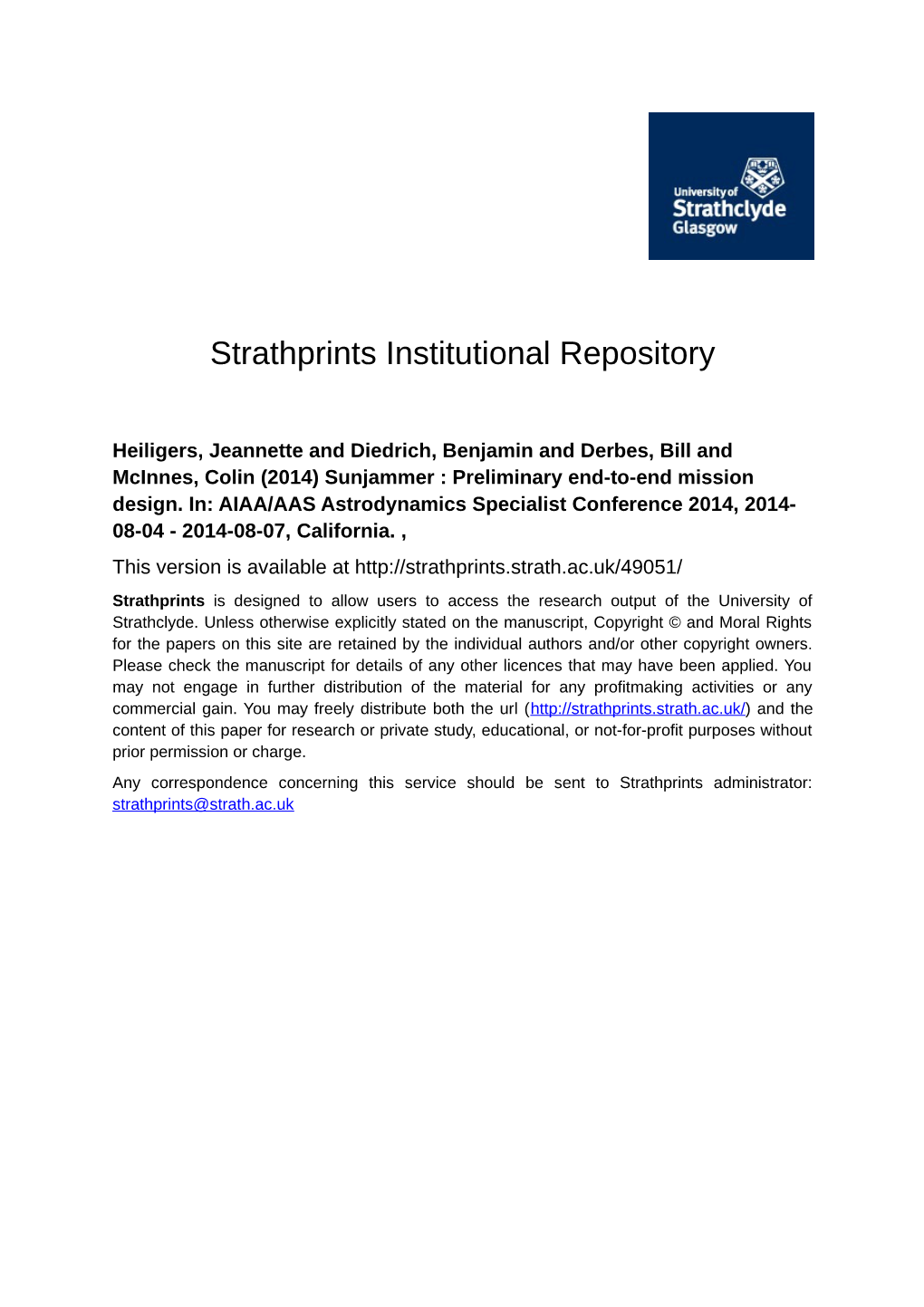 Strathprints Institutional Repository