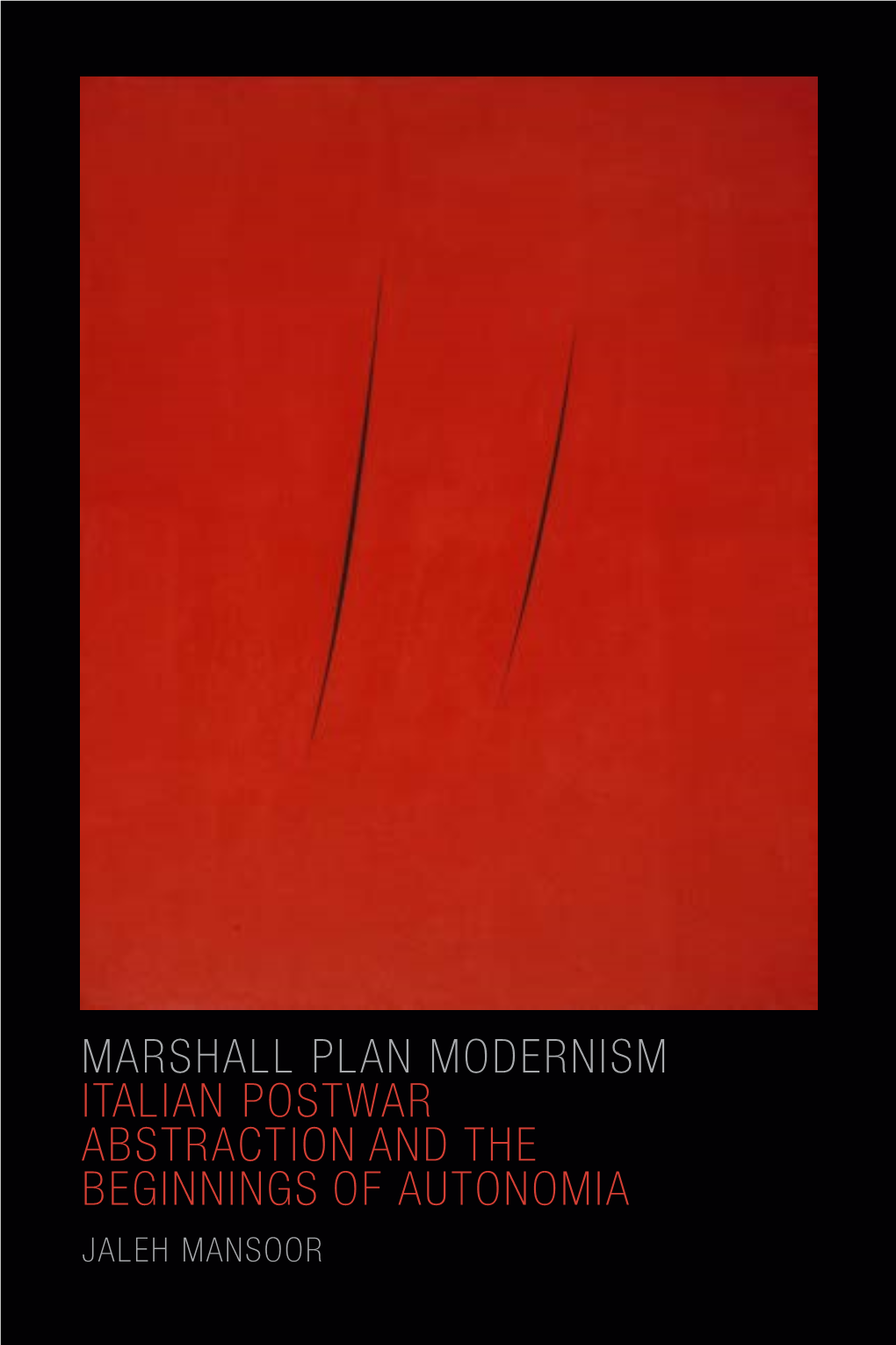 Marshall Plan Modernism Italian Postwar