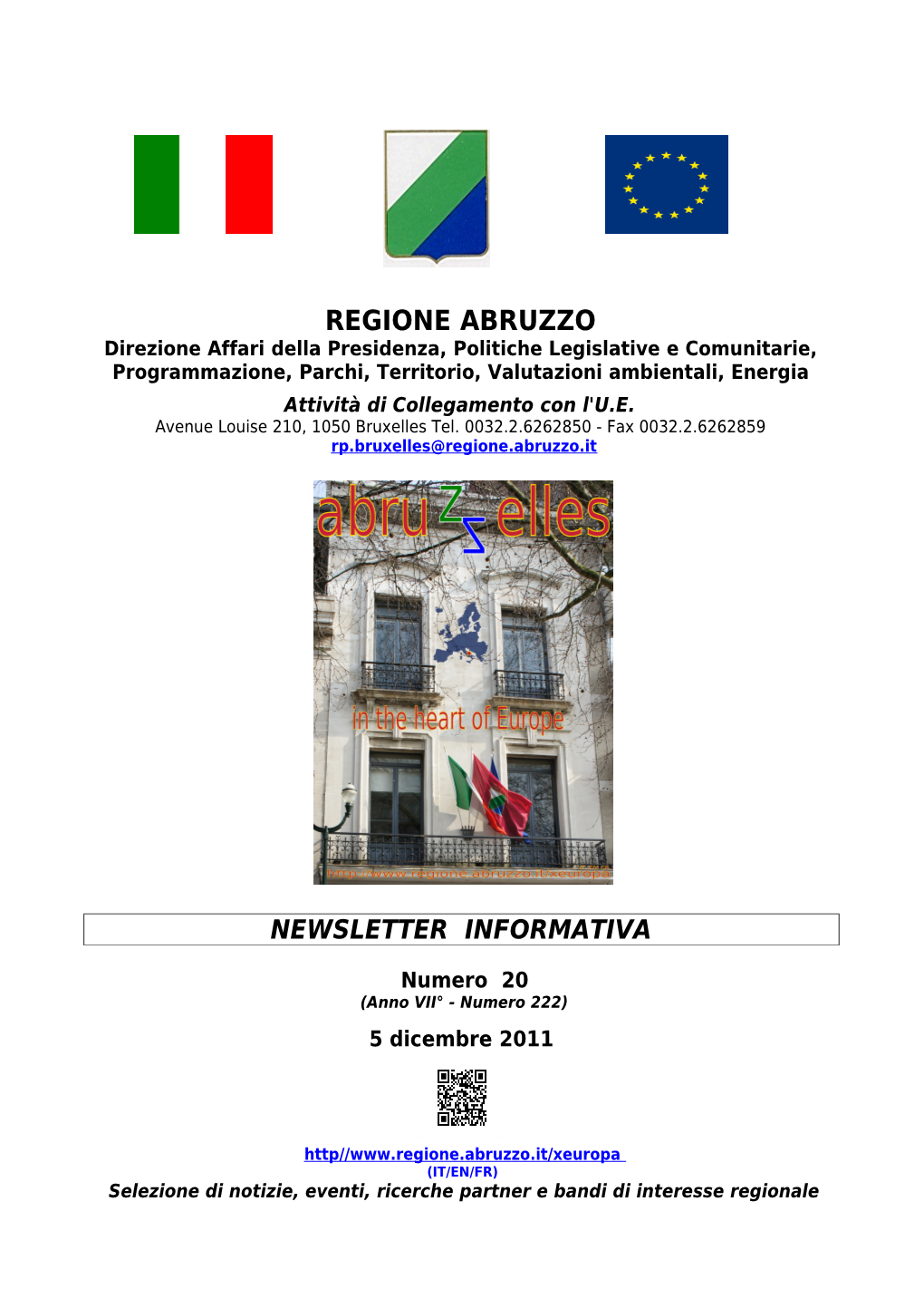 Scarica L'ultimo Numero Della Newsletter