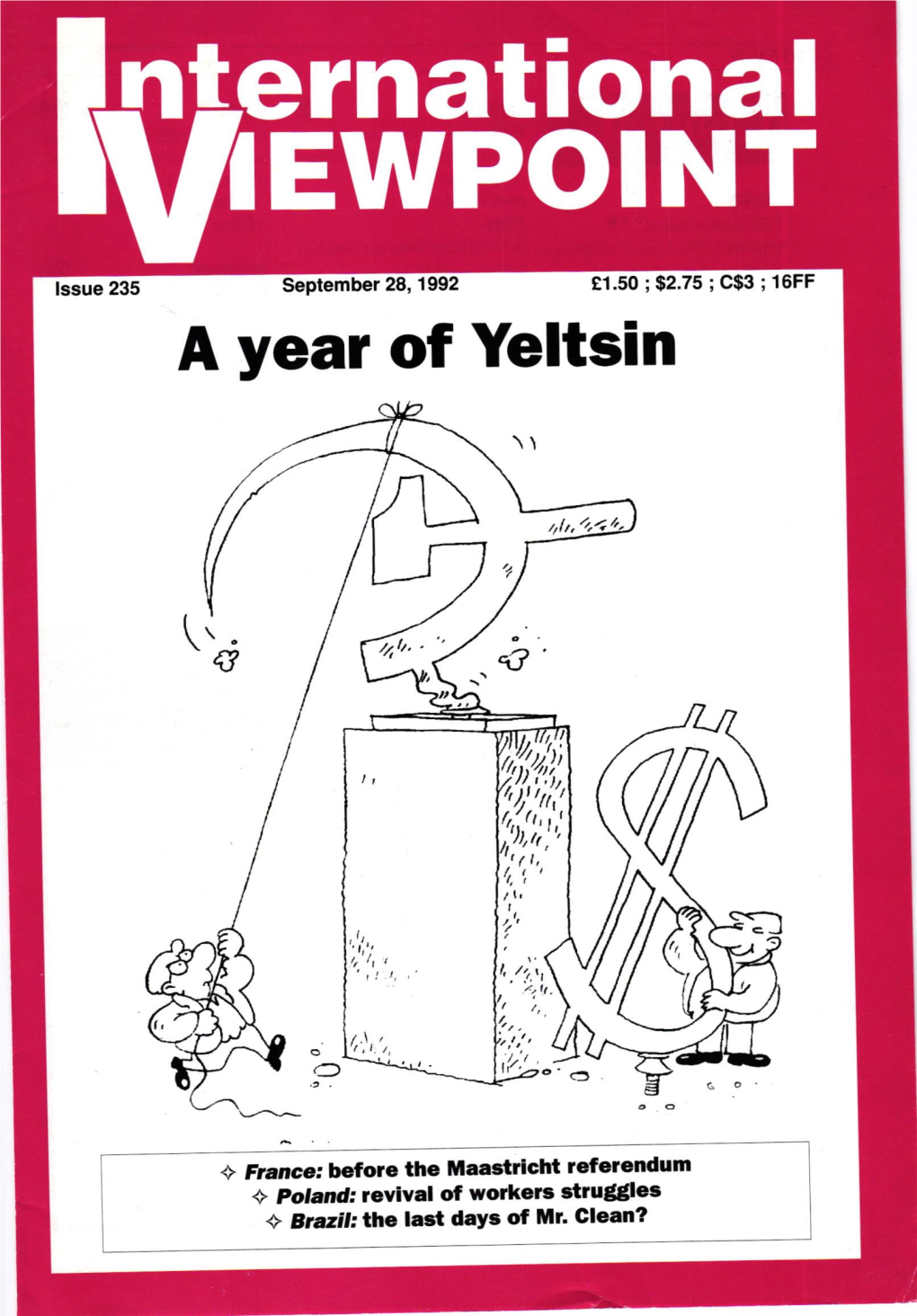 A Year of Yeltsin
