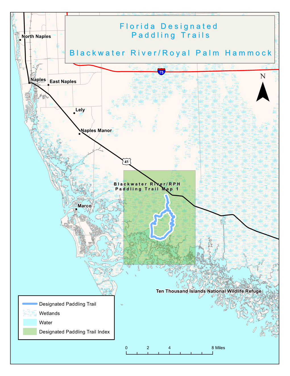 Blackwater River and Royal Palm Hammock Paddling Trail