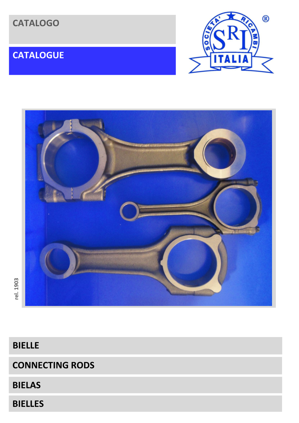 Connecting Rods Bielas Bielles Catalogo Catalogue Bielle