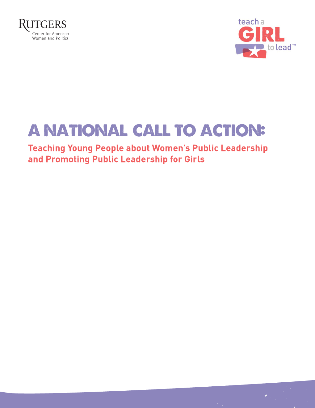 Teaching Young People About Women's Public Leadership And