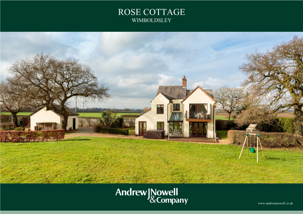 Rose Cottage Wimboldsley