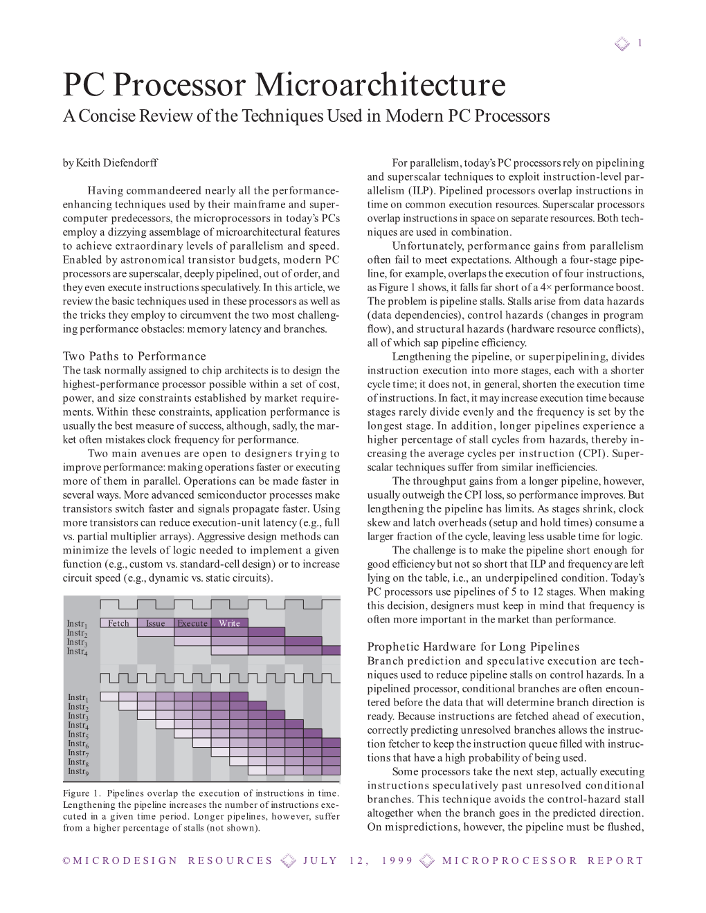 PC Processor Microarchitecture