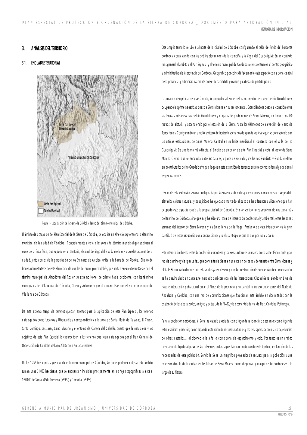 3. Análisis Del Territorio