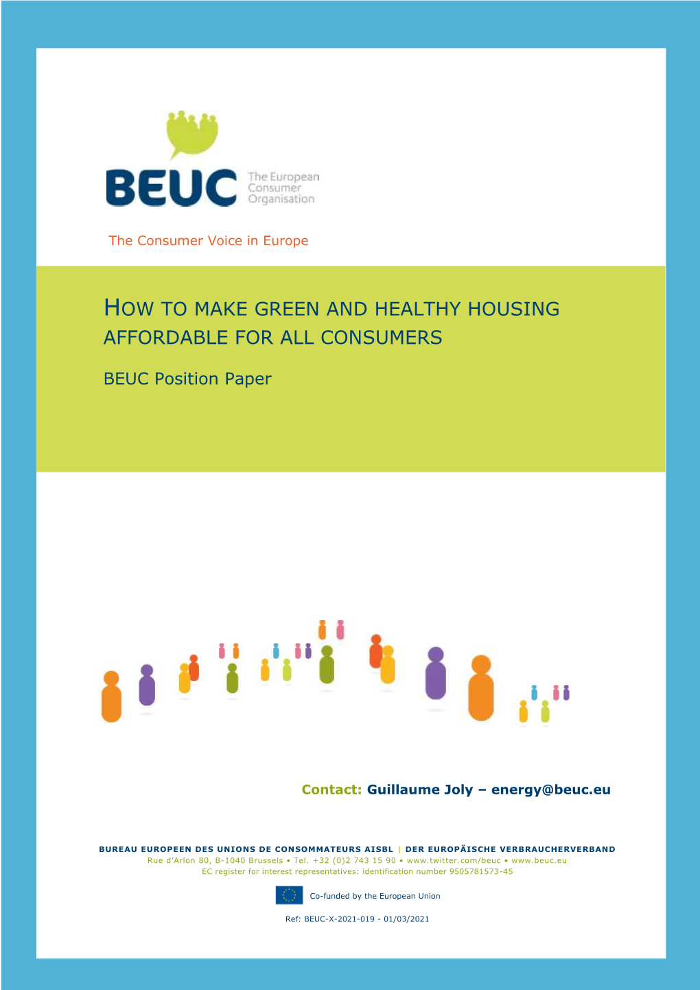 How to Make Green and Healthy Housing Affordable for All Consumers