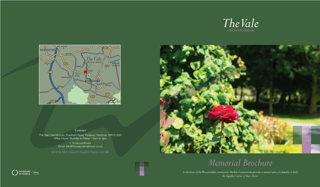 Memorial Brochure