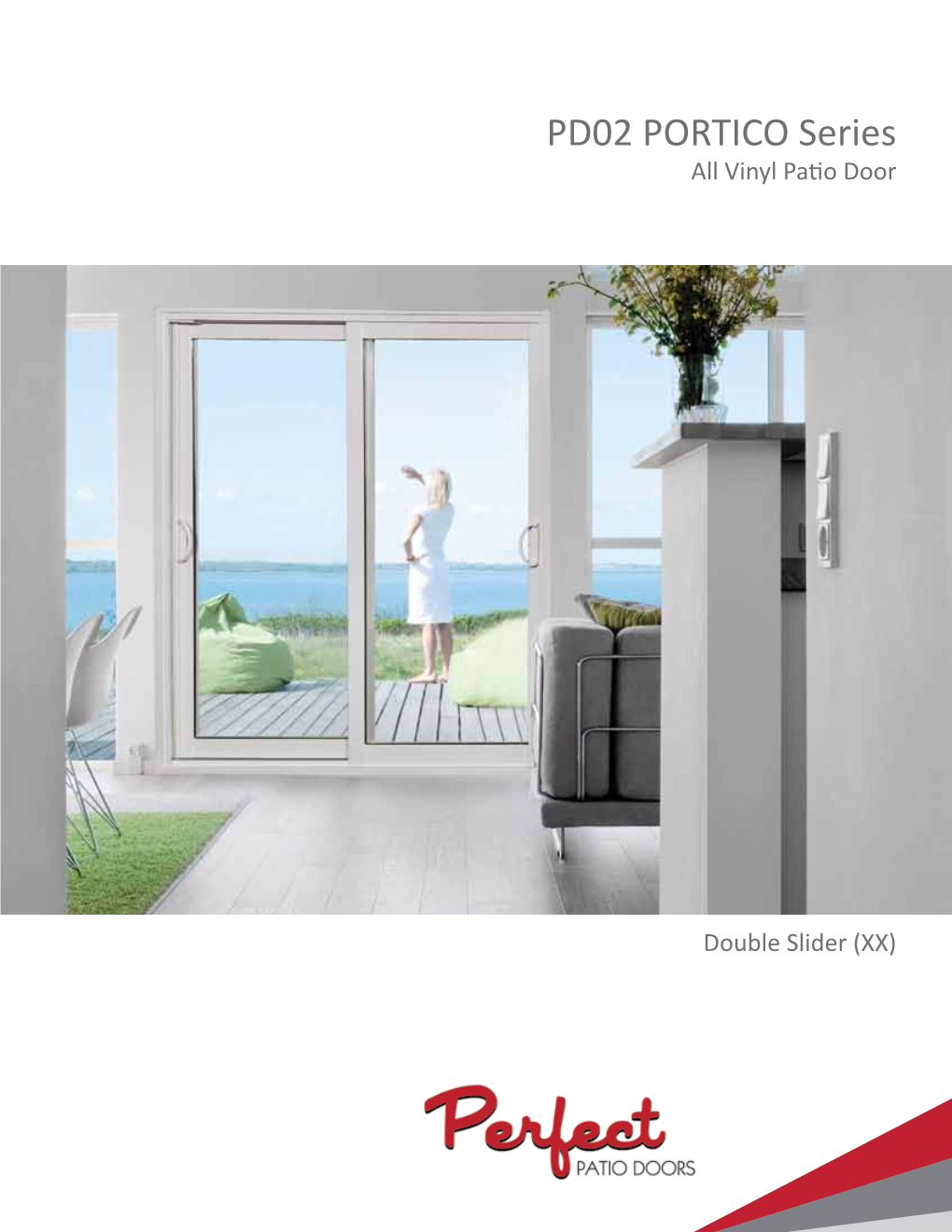 PD02 Portico Series All Vinyl Patio Door