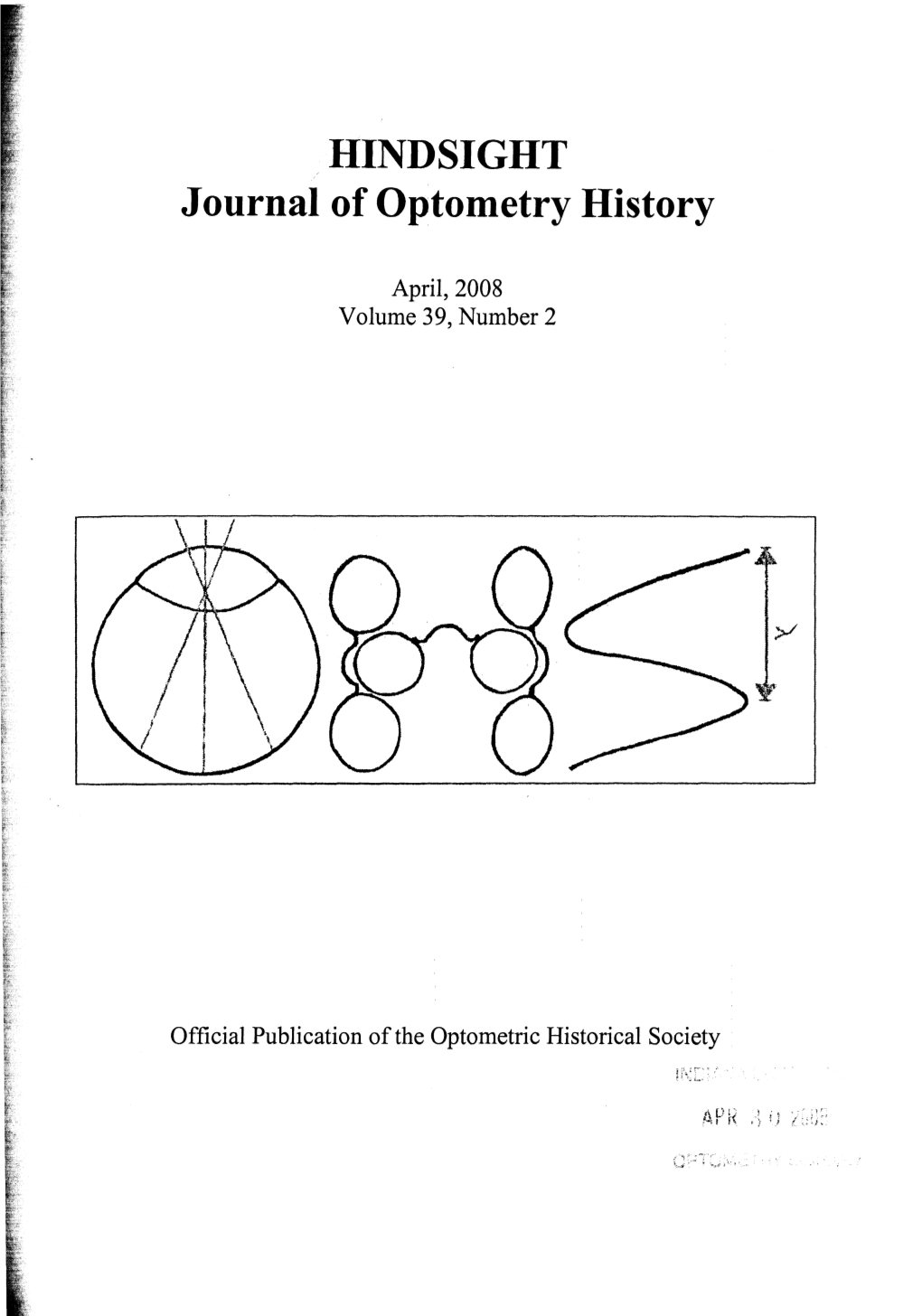 HINDSIGHT Journal of Optometry History