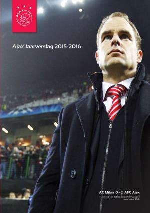 Ajax Jaarverslag 2015/2016