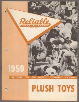 PLUSH TOYS for '59" Trade Mark