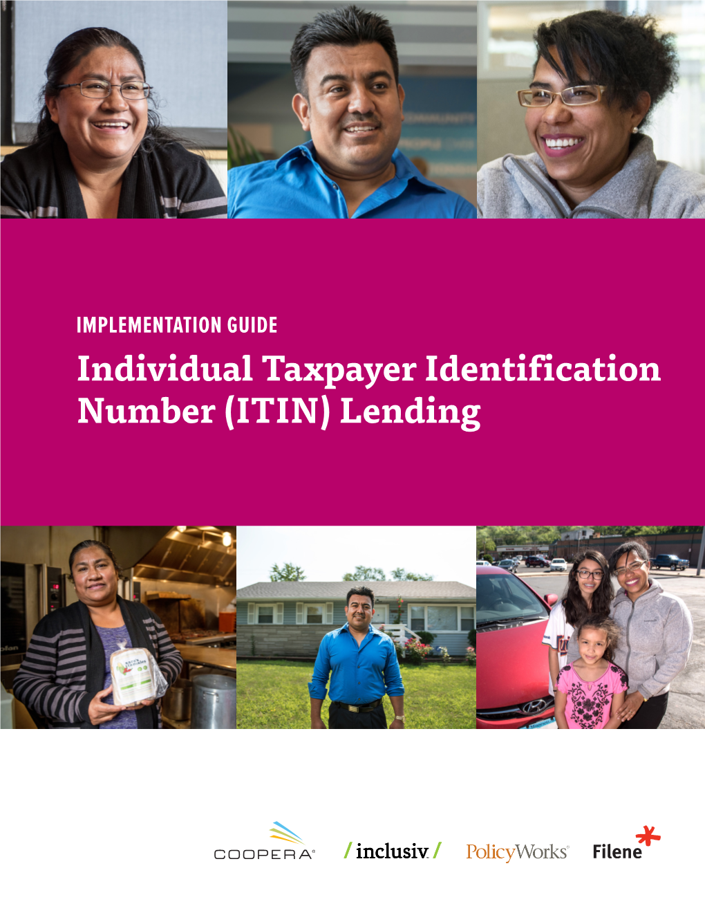 (ITIN) Lending Table of Contents