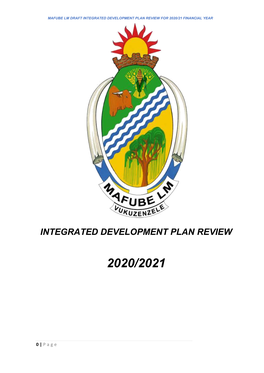 Mafube LM FINAL IDP 2020-2021