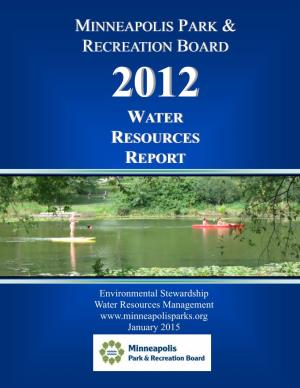 Water Resources Report