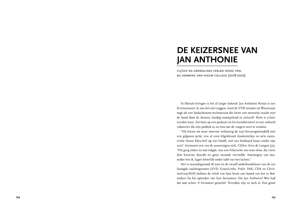 De Keizersnee Van Jan Anthonie