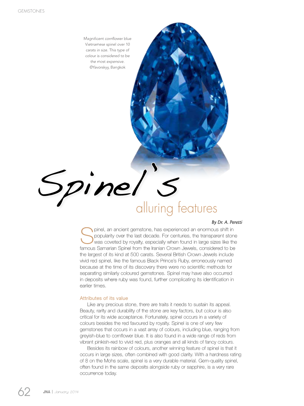 Spinel's Alluring Features Date