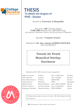 Towards the French Biomedical Ontology Enrichment