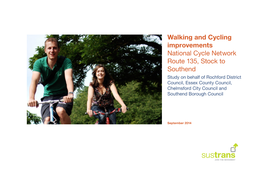National Cycle Network Route 135, Stock to Southend 2014