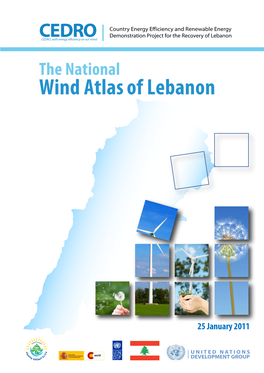 National Wind Atlas of Lebanon