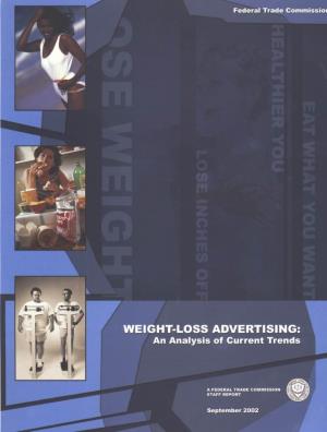 WEIGHT-LOSS ADVERTISING: an Analysis of Current Trends
