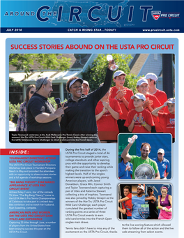 Success Stories Abound on the Usta Pro Circuit
