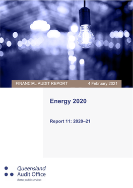 Energy 2020 (Report 11: 2020–21)