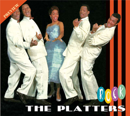 PREVIEW PREVIEW Previewstrictly on the Surface, ‘The Platters Rock’ Just Doesn’T Sound Right