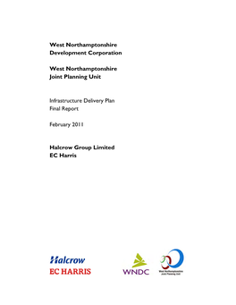 West Northamptonshire Infrastructure Delivery Plan Final Report