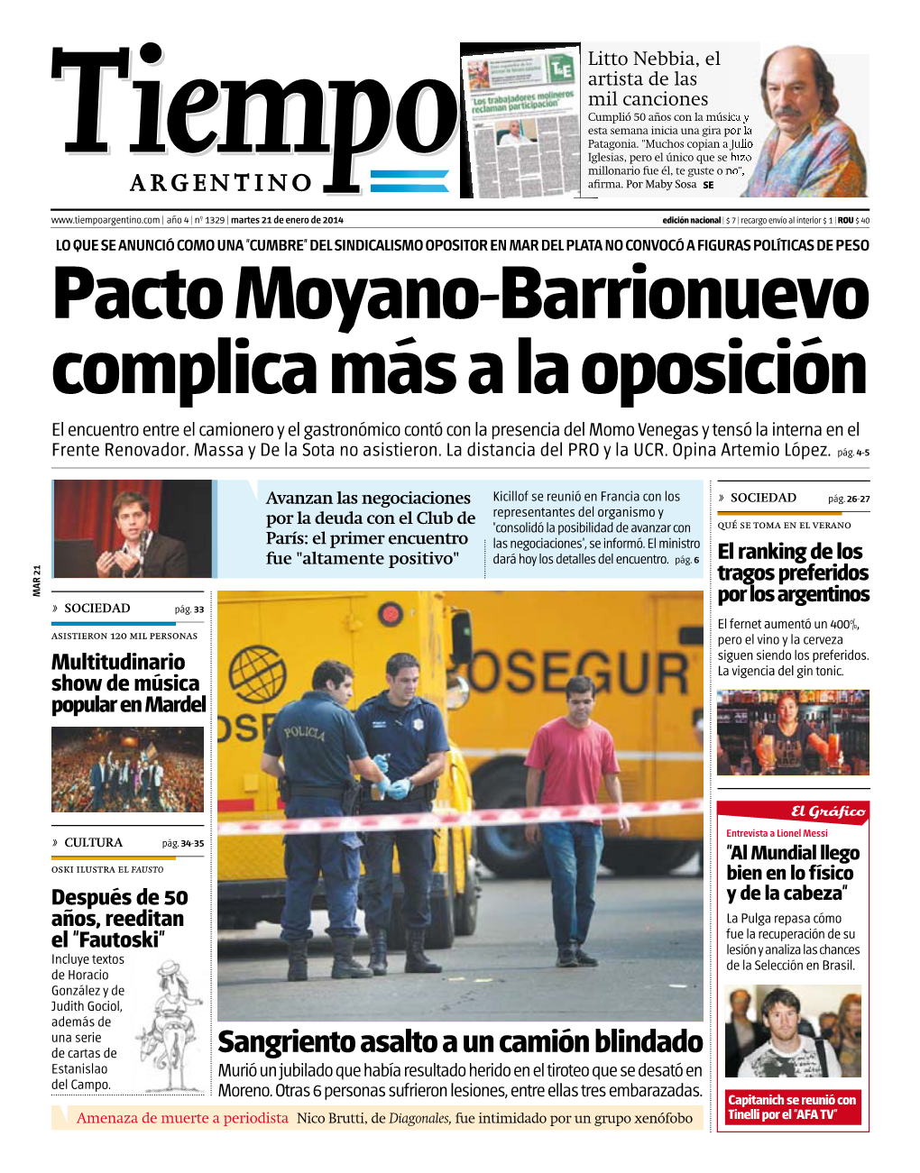 Pacto Moyano-Barrionuevo Complica Más a La Oposición
