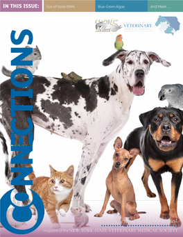 Magazine of the New York State Veterinary Medical Society Issue 15.04 | July-August