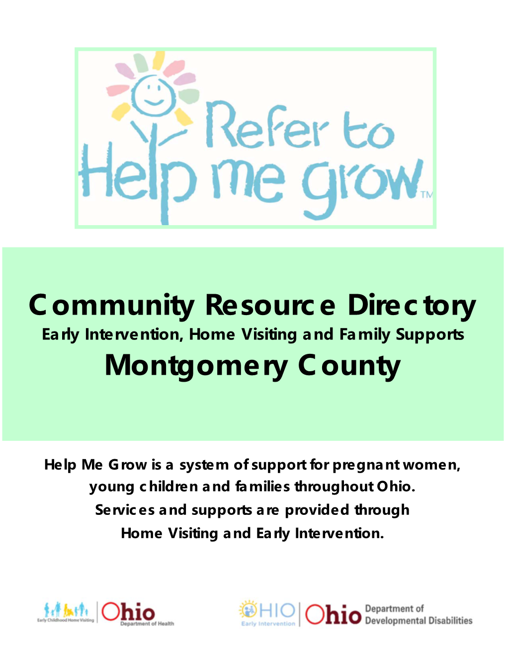 Community Resource Directory Montgomery County