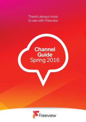 Channel Guide Spring 2016 TV Channels